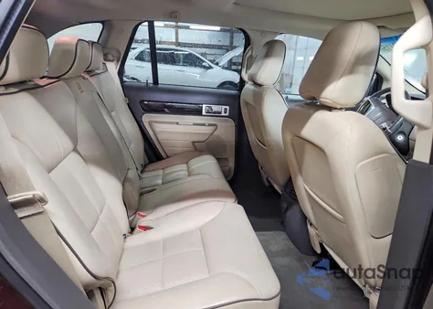 2010 Lincoln Mkx from USA, damaged, VIN 2LMDJ8JC3ABJ09168